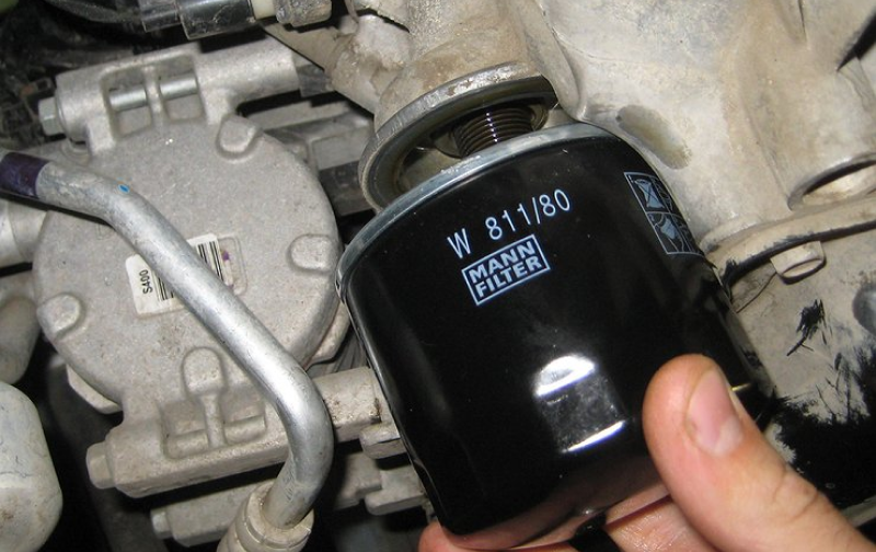 Замена масляного фильтра