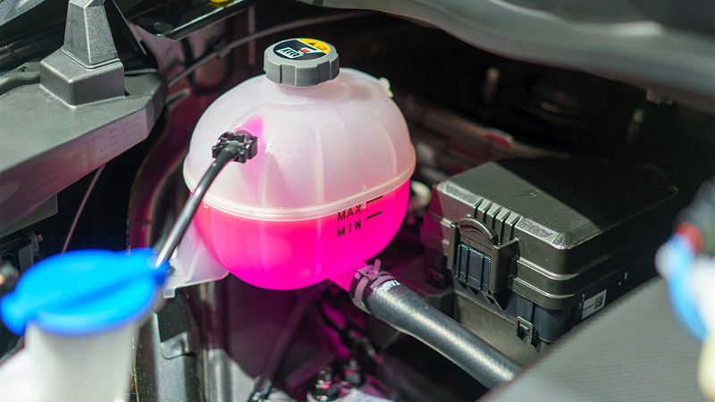 Замена ОЖ в контуре жидкостного интеркулера